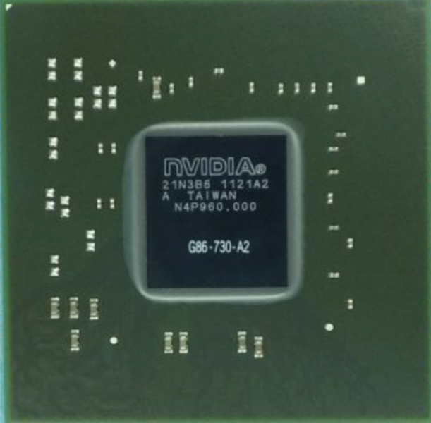 nVidia G86-730-A2 (GeForce 8400M GS) Wymiana na nowy, naprawa, lutowanie BGA